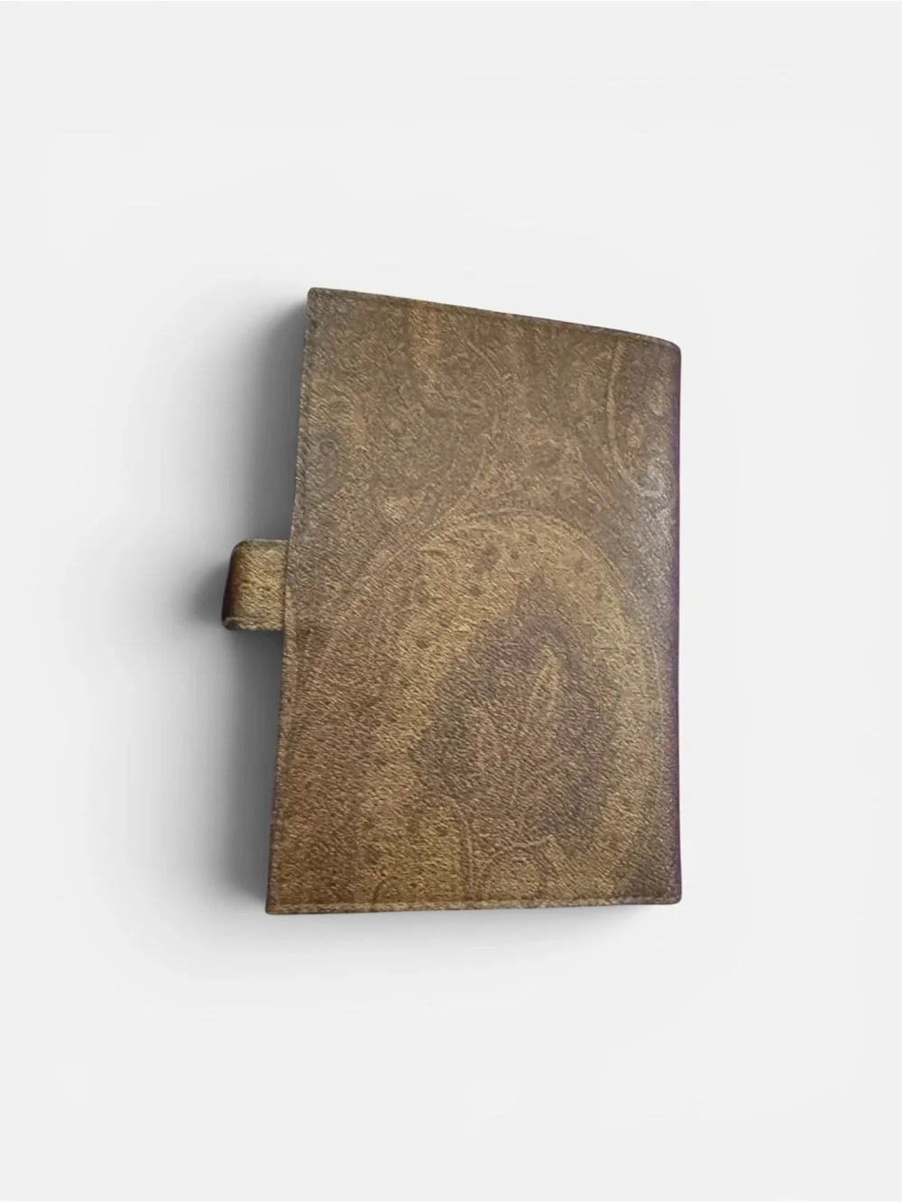 Vintage NWOT  Etro Large Paisley / Red Interior passport / coin / cc /Wallet